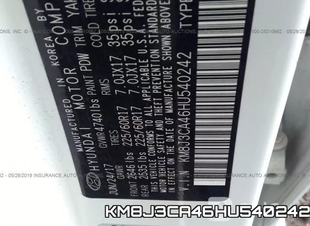 KM8J3CA46HU540242 фото 10