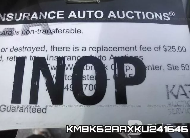 KM8K62AAXKU241646 фото 8