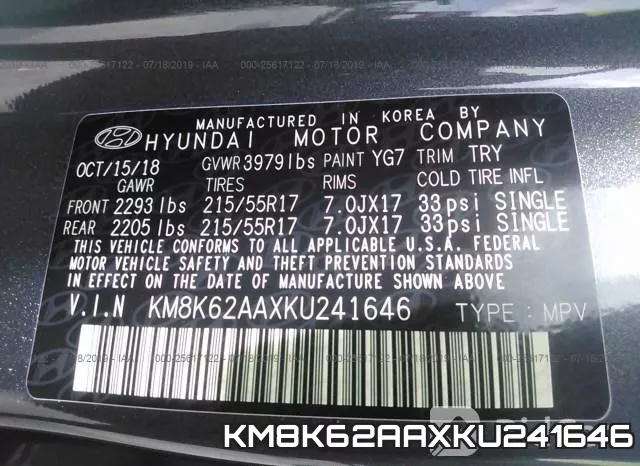 KM8K62AAXKU241646 фото 10