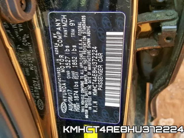 KMHCT4AE8HU372224 фото 2
