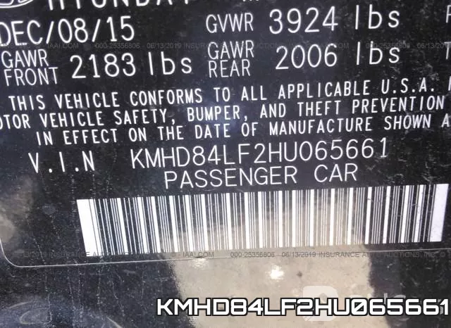KMHD84LF2HU065661 фото 10