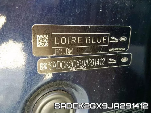 SADCK2GX9JA291412 фото 2