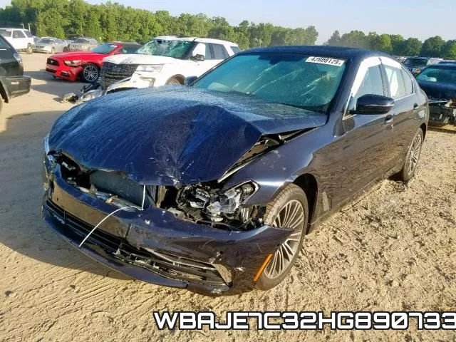 WBAJE7C32HG890733 фото 3