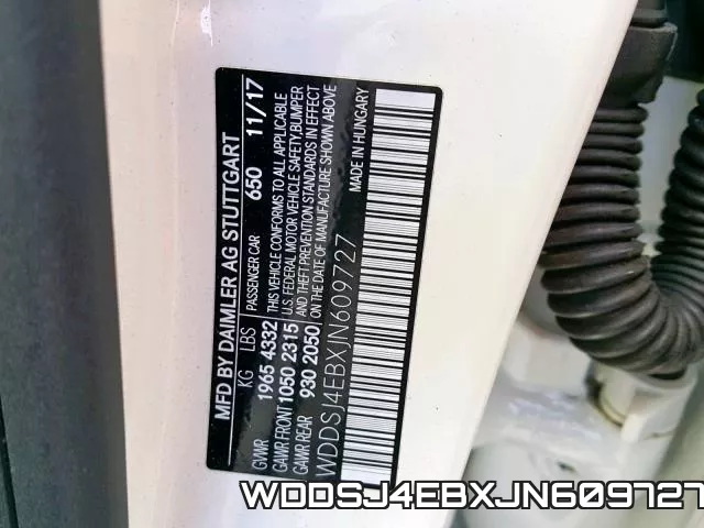 WDDSJ4EBXJN609727 фото 2