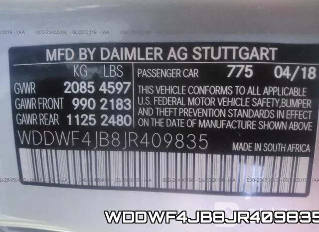 WDDWF4JB8JR409835 фото 10