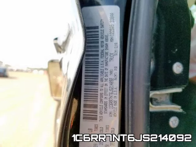1C6RR7NT6JS214092 фото 2