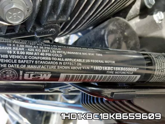 1HD1KBC18KB659609 фото 2
