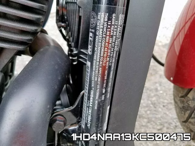 1HD4NAA13KC500475 фото 2