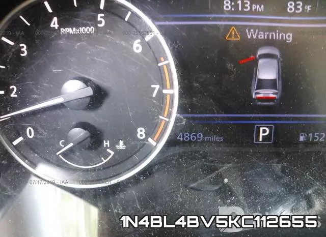 1N4BL4BV5KC112655 фото 8