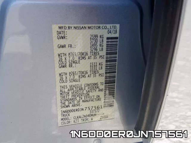 1N6DD0ER0JN757561 фото 2