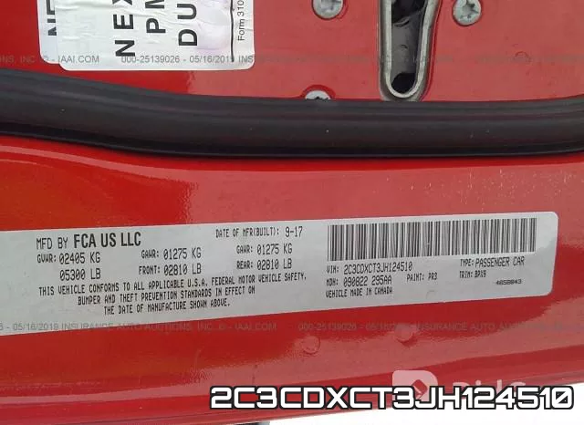 2C3CDXCT3JH124510 фото 10