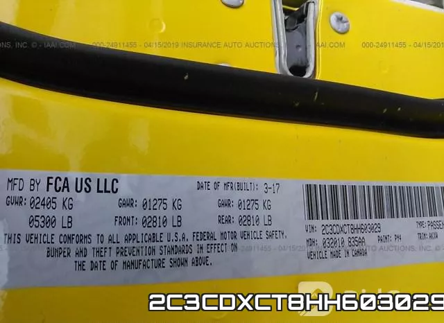 2C3CDXCT8HH603029 фото 10