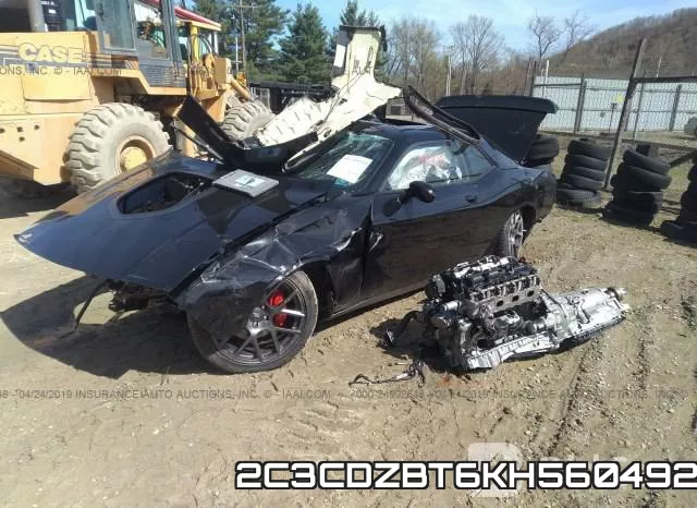 2C3CDZBT6KH560492 фото 3