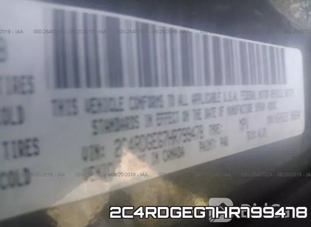 2C4RDGEG7HR799478 фото 9