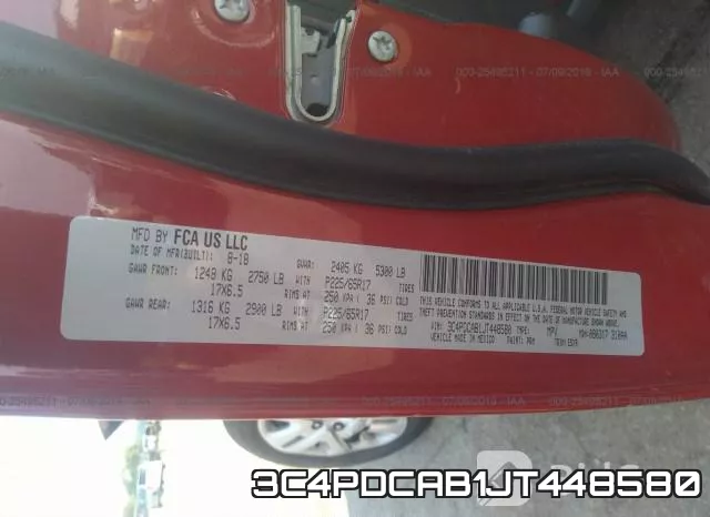 3C4PDCAB1JT448580 фото 10