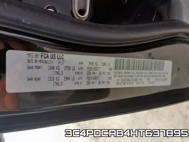 3C4PDCAB4HT637895 фото 2