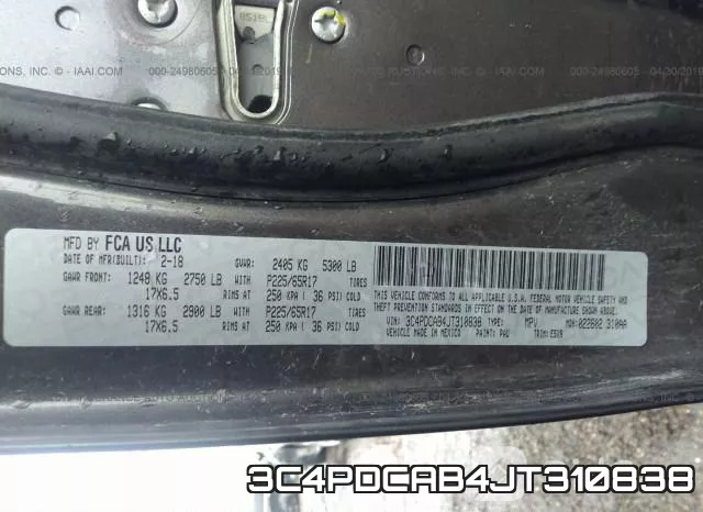 3C4PDCAB4JT310838 фото 10
