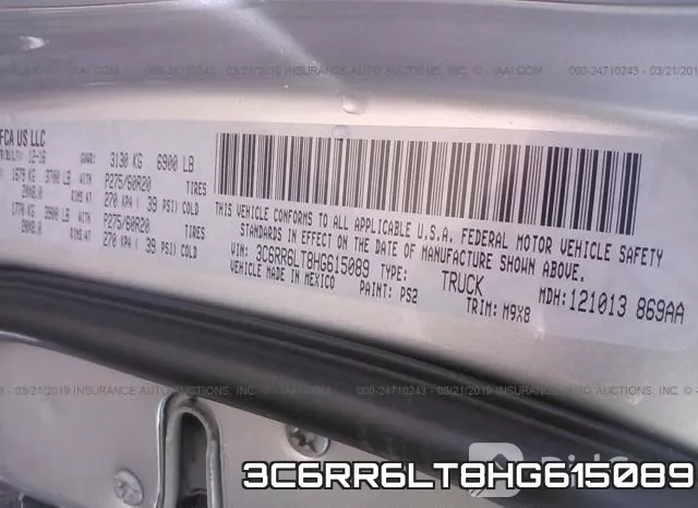 3C6RR6LT8HG615089 фото 10