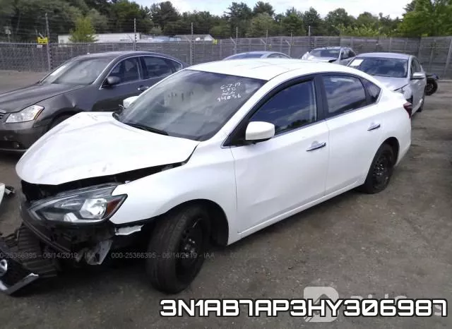 3N1AB7AP3HY306987 фото 3