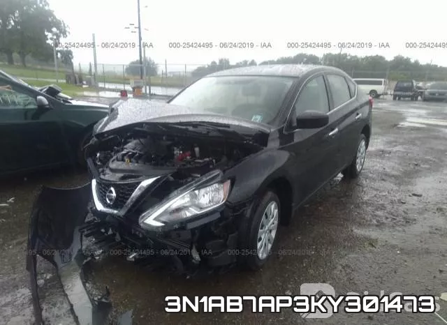 3N1AB7AP3KY301473 фото 3