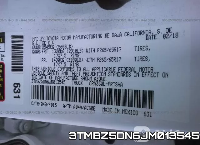 3TMBZ5DN6JM013545 фото 10