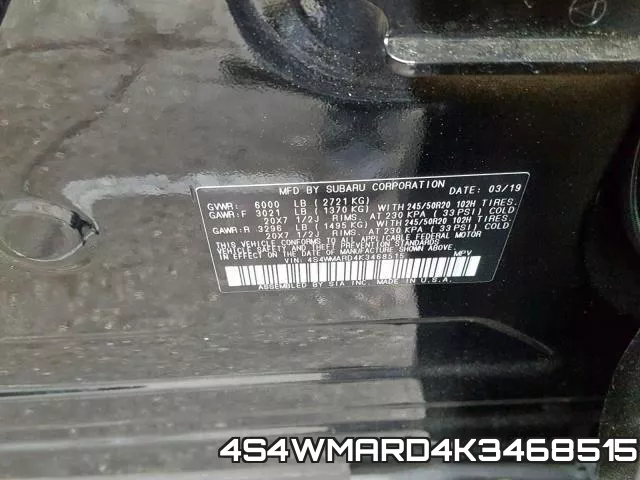 4S4WMARD4K3468515 фото 2