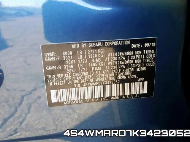 4S4WMARD7K3423052 фото 2