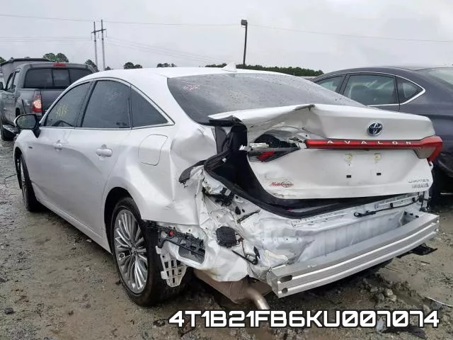 4T1B21FB6KU007074 фото 4