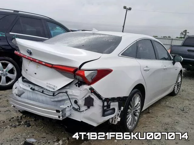4T1B21FB6KU007074 фото 5