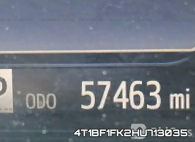 4T1BF1FK2HU713035 фото 8
