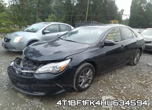 4T1BF1FK4HU634594 фото 2