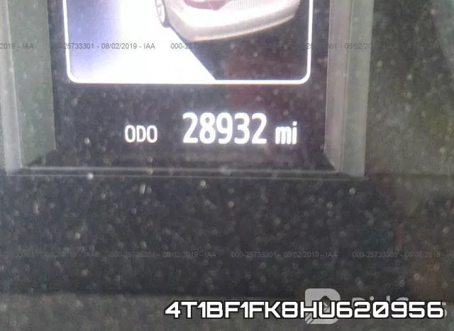 4T1BF1FK8HU620956 фото 8
