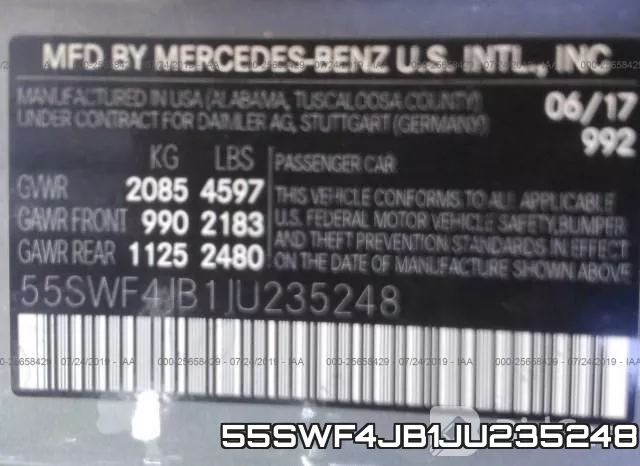 55SWF4JB1JU235248 фото 10