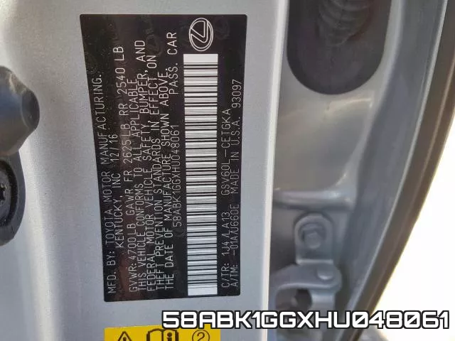 58ABK1GGXHU048061 фото 2