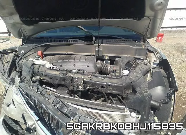 5GAKRBKD8HJ115835 фото 2