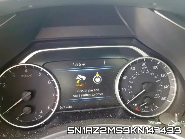 5N1AZ2MS3KN147433 фото 9
