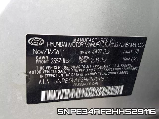 5NPE34AF2HH529116 фото 2