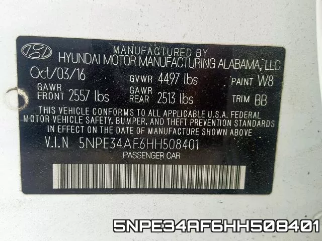 5NPE34AF6HH508401 фото 2
