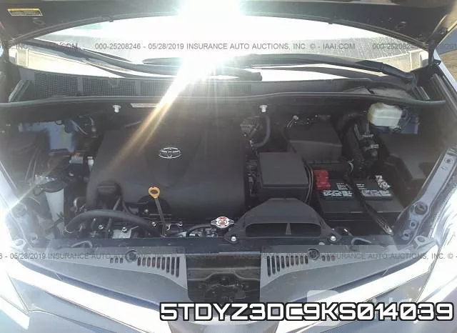 5TDYZ3DC9KS014039 фото 2