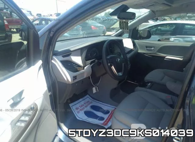 5TDYZ3DC9KS014039 фото 6