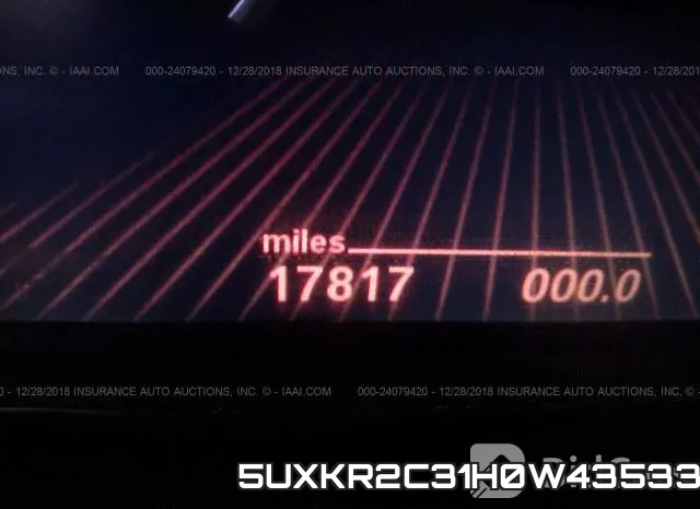 5UXKR2C31H0W43533 фото 8