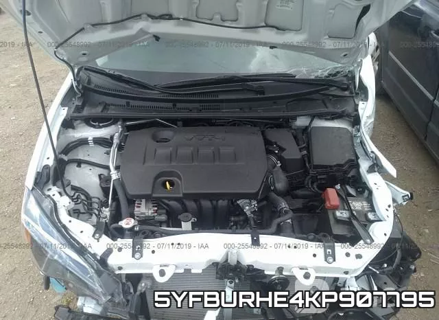 5YFBURHE4KP907795 фото 2