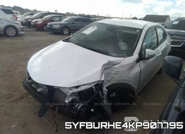 5YFBURHE4KP907795 фото 3