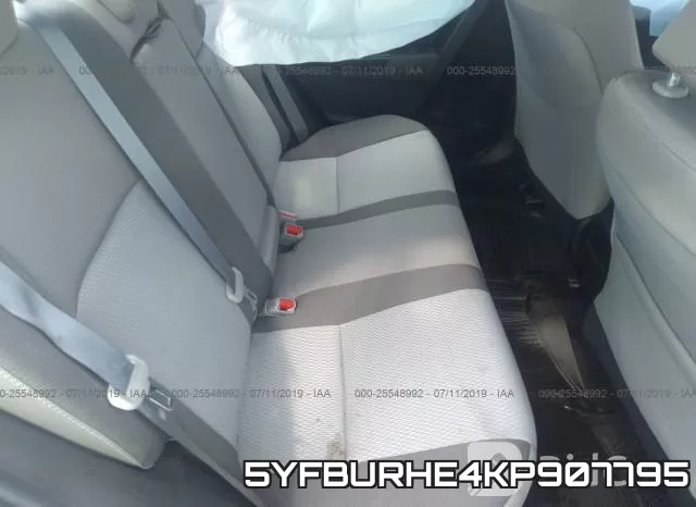 5YFBURHE4KP907795 фото 9
