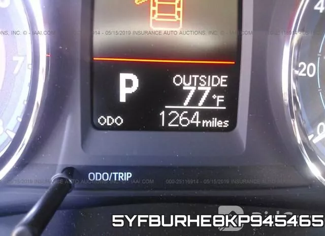 5YFBURHE8KP945465 фото 8