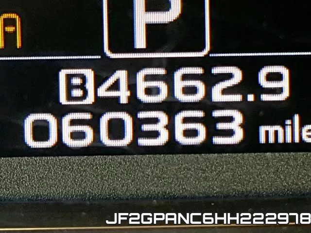 JF2GPANC6HH222978 фото 9