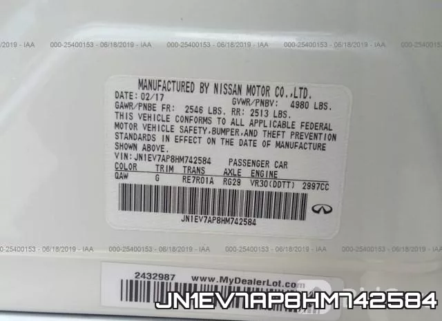 JN1EV7AP8HM742584 фото 10