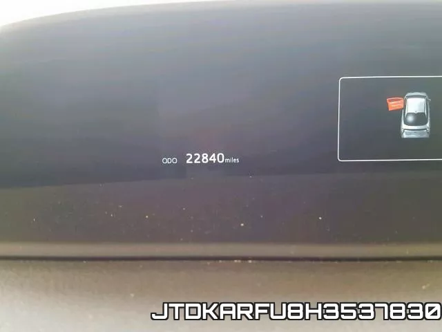 JTDKARFU8H3537830 фото 9