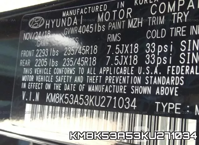 KM8K53A53KU271034 фото 10