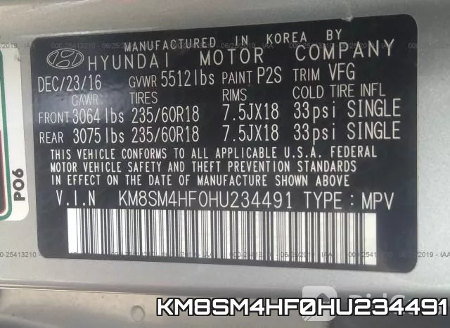 KM8SM4HF0HU234491 фото 10